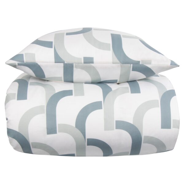 Sengetøj 140x220 cm - Microfiber - Grønt print