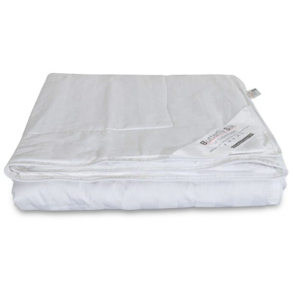 Silke sommerdyne - 100% mulberry silke - Bomulds cambric - Butterfly Silk