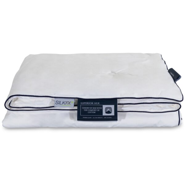 Silke sommerdyne 140x220 cm med 100% langfibret mulberry silke - Nordic Comfort Superior - Sval silkedyne