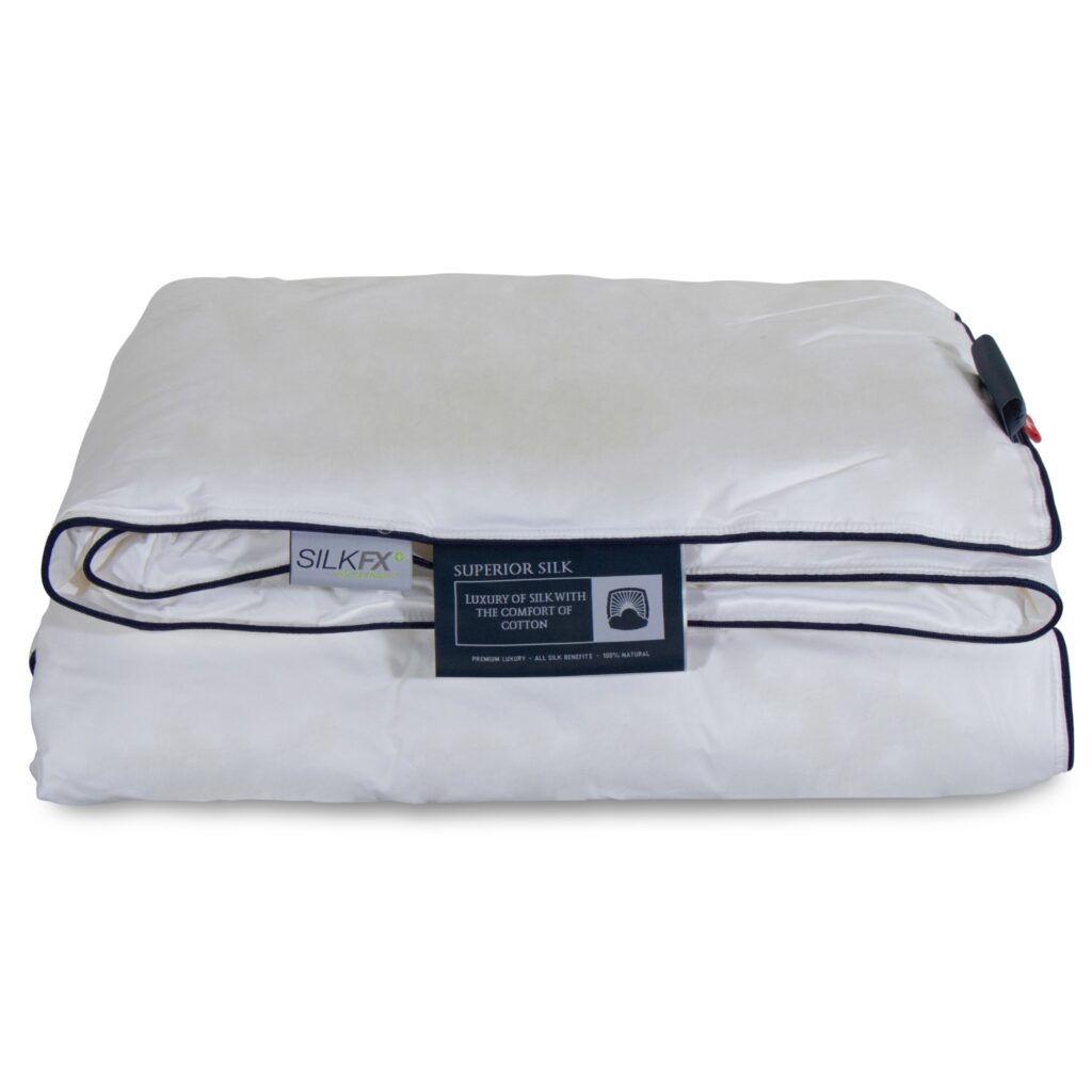 Silkedyne 140x200 cm - Helårsdyne med 100% langfibret mulberry silke - Nordic comfort dyne