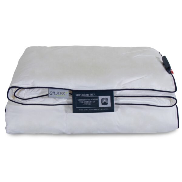 Silkedyne 140x200 cm - Helårsdyne med 100% langfibret mulberry silke - Nordic comfort dyne