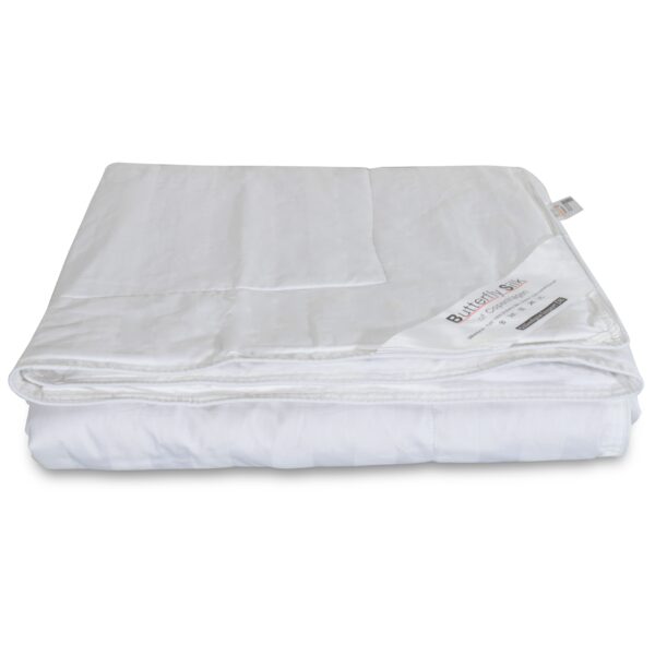 Sommer silkedyne 140x220 cm - Butterfly Silk dyne med 100% mulberry silke