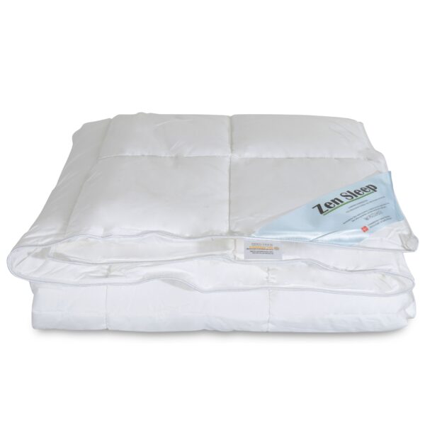 Sommerdyne - 150x210cm - Zen Sleep sval allergivenlig dyne med fiberdun