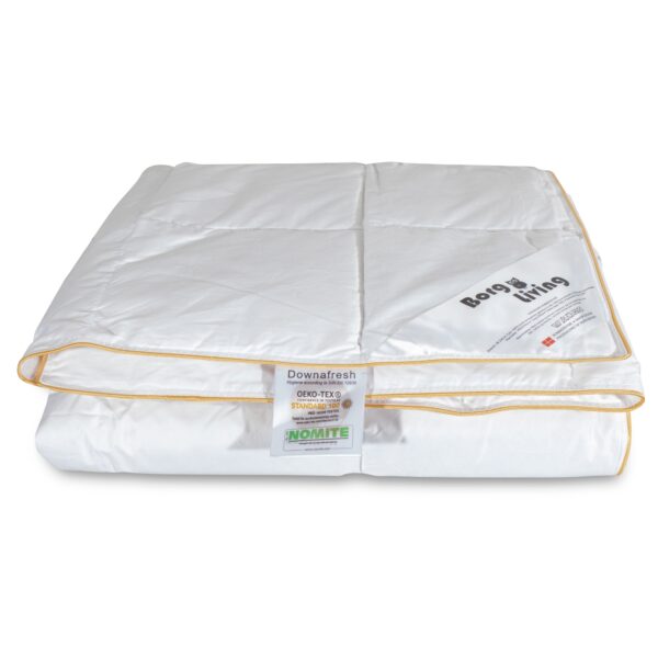 Sommerdyne - 200x200 cm - Dobbeltdyne med 100% gåsedun - Borg Living let sommerdyne