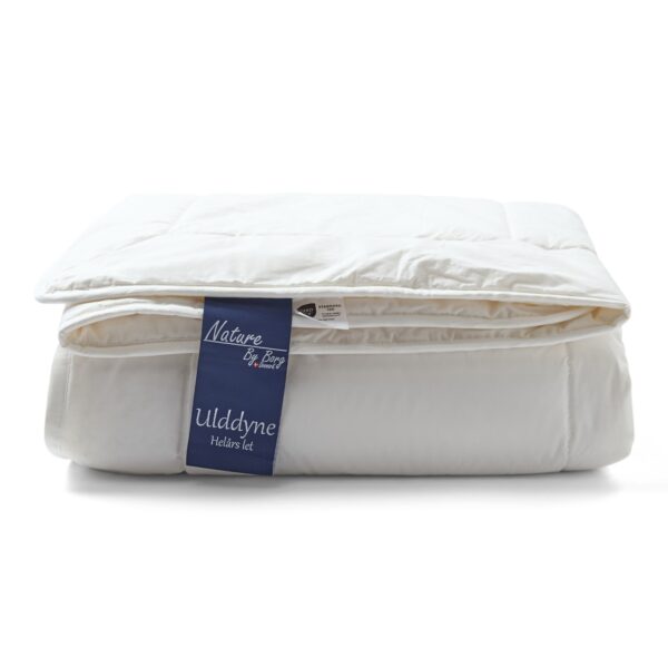Ulddyne - 100% ren ny europæisk uld - OEKO-TEX certificeret let helårsdyne - 140x200 cm - Nature By Borg dyne af uld
