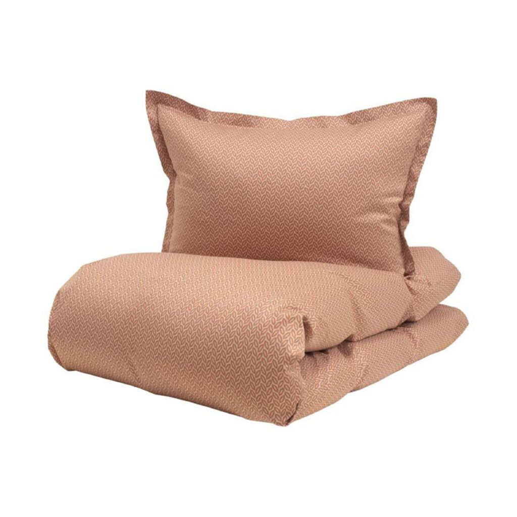 Turiform sengetøj - 140x200 cm - Forma rust - Sengesæt i 100% bomuldssatin