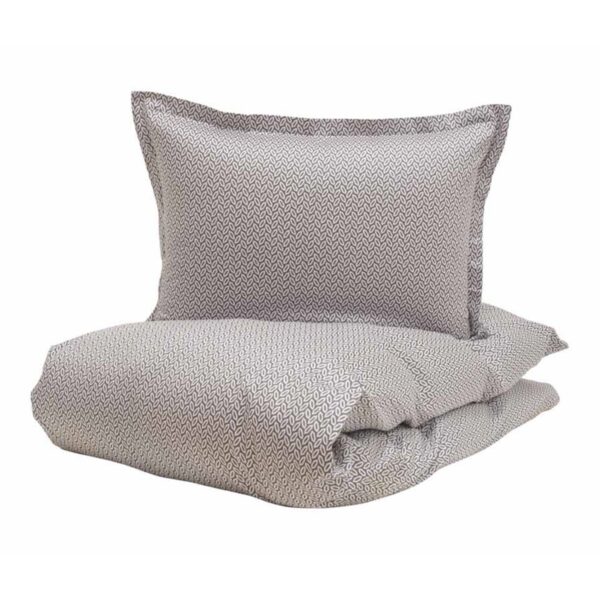 Turiform sengetøj - 140x200 cm - Forma sort - Sengesæt i 100% bomuldssatin