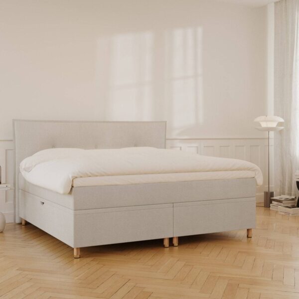 Nordic Dream Alva Grande Kontinentalseng 200x200 – Bouclé cream