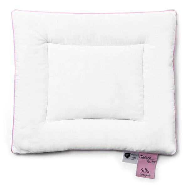 Babypude - Silkepude med 100% blødt bambusvår - 40x45 cm - Kvalitets hovedpude - Nature By Borg