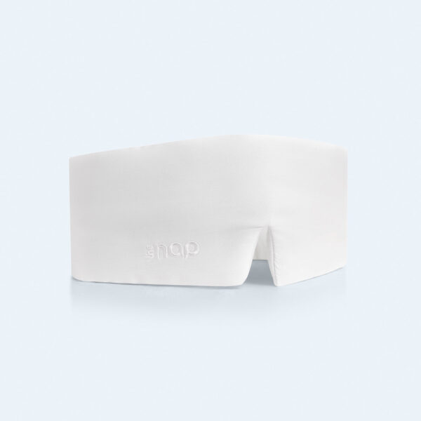 Thenap Premium Bambus Sovemaske Hvid – 100% Bambus