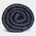 Bambus Tyngdedyne 9 kg 140x200 cm Navy – Bambuni