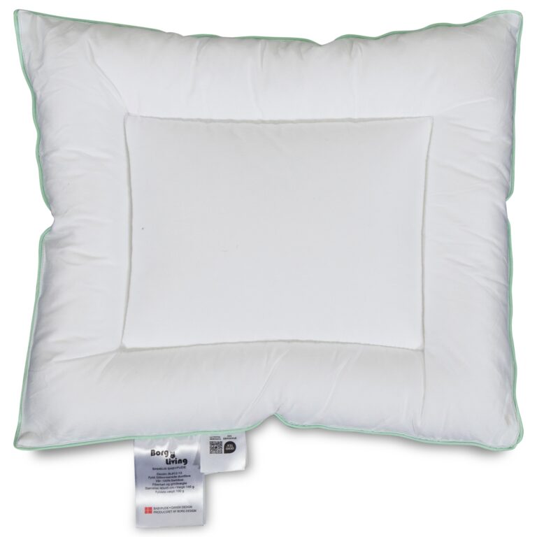 Bambus babypude - 40x45 cm - Ekstra blød baby hovedpude - Borg Living