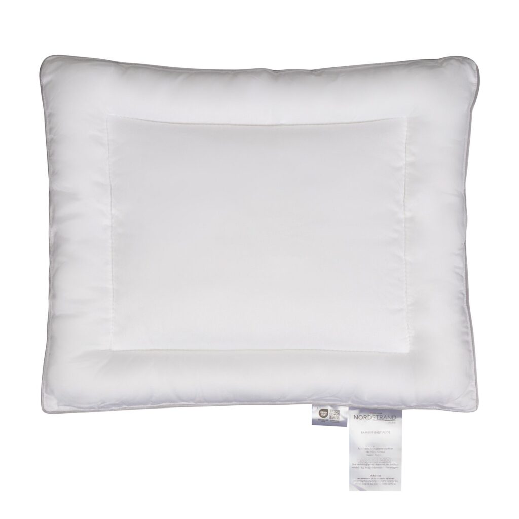 Bambus babypude - Ekstra blød baby hovedpude - 40x45 cm - Nordstrand Home