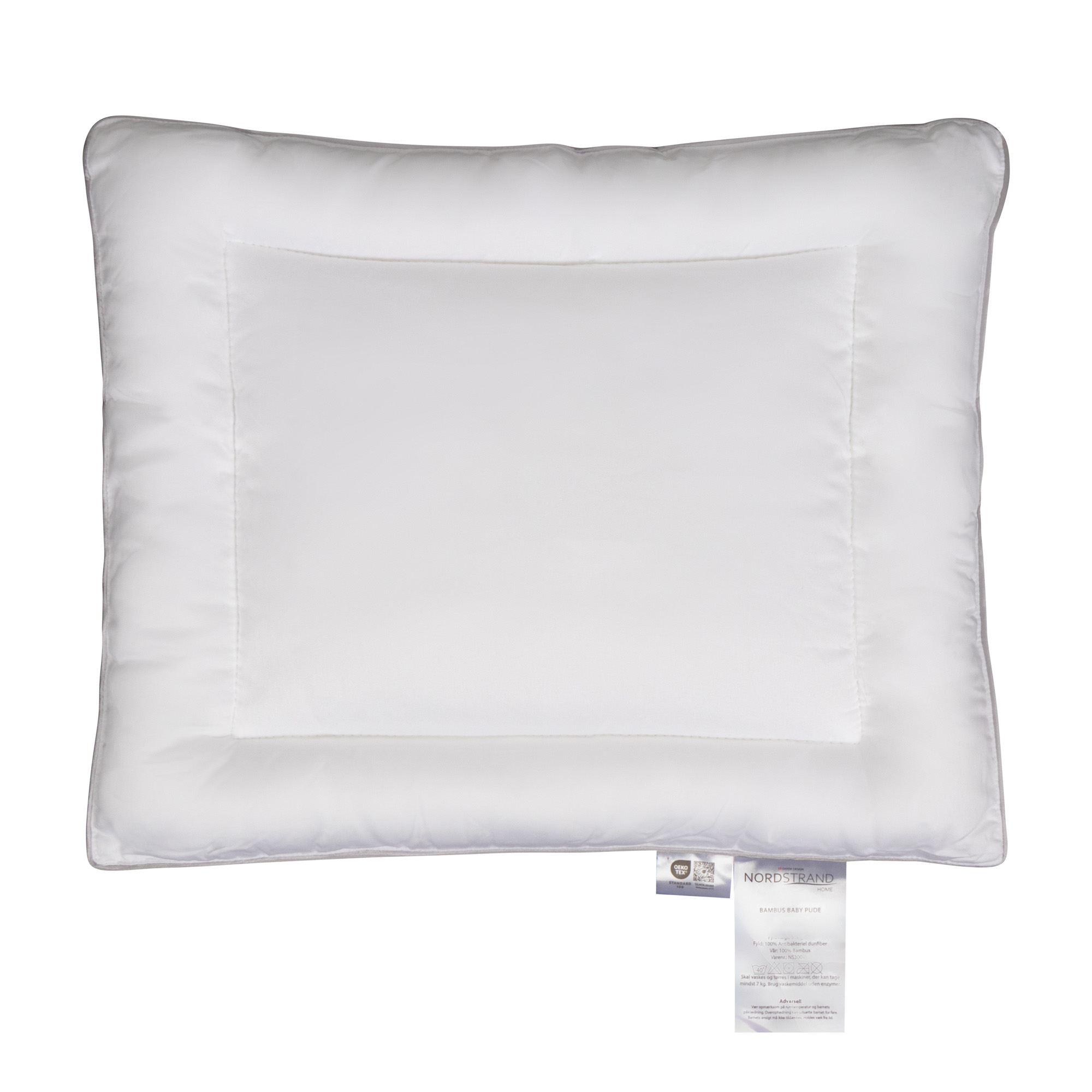Bambus babypude - Ekstra blød baby hovedpude - 40x45 cm - Nordstrand Home Bambus babypude - Ekstra blød baby hovedpude - 40x45 cm - Nordstrand Home