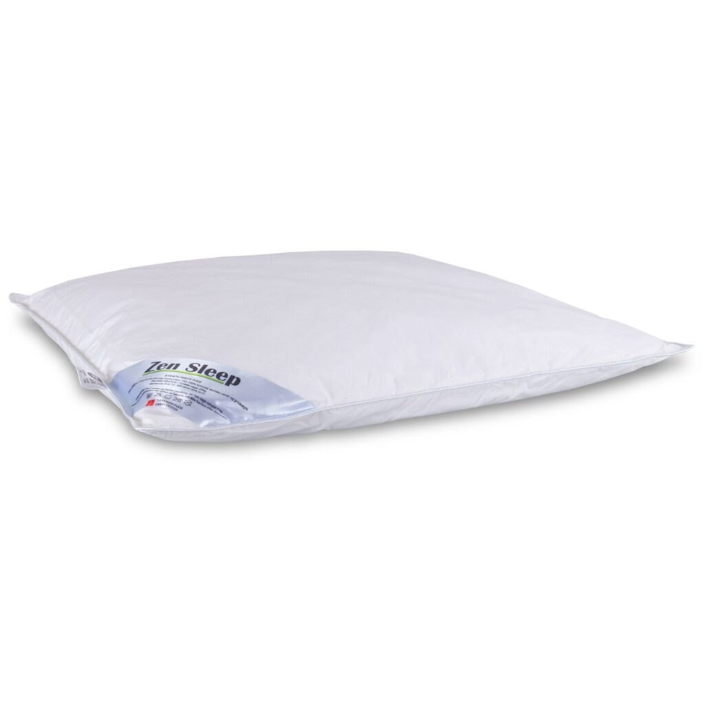 Barnets første pude - Lav pude 1 kammer pude - Hovedpude 60x63 cm - Børnepude - Zen Sleep