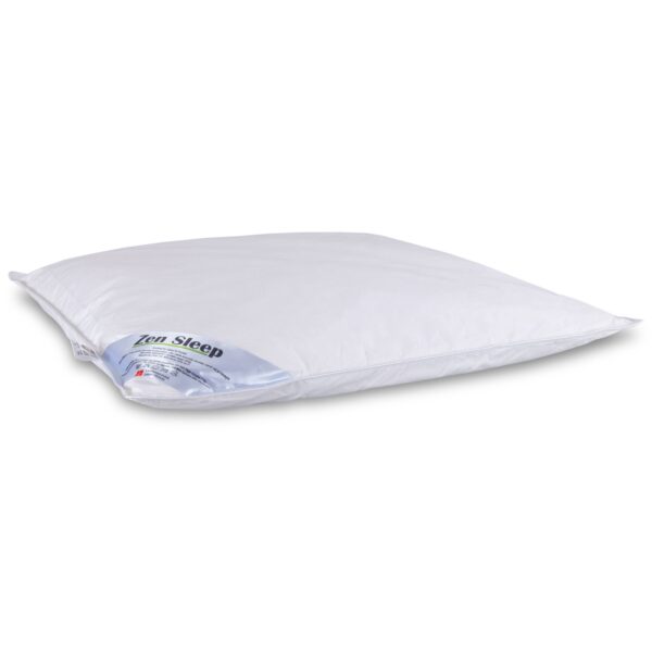 Barnets første pude - Lav pude 1 kammer pude - Hovedpude 60x63 cm - Børnepude - Zen Sleep