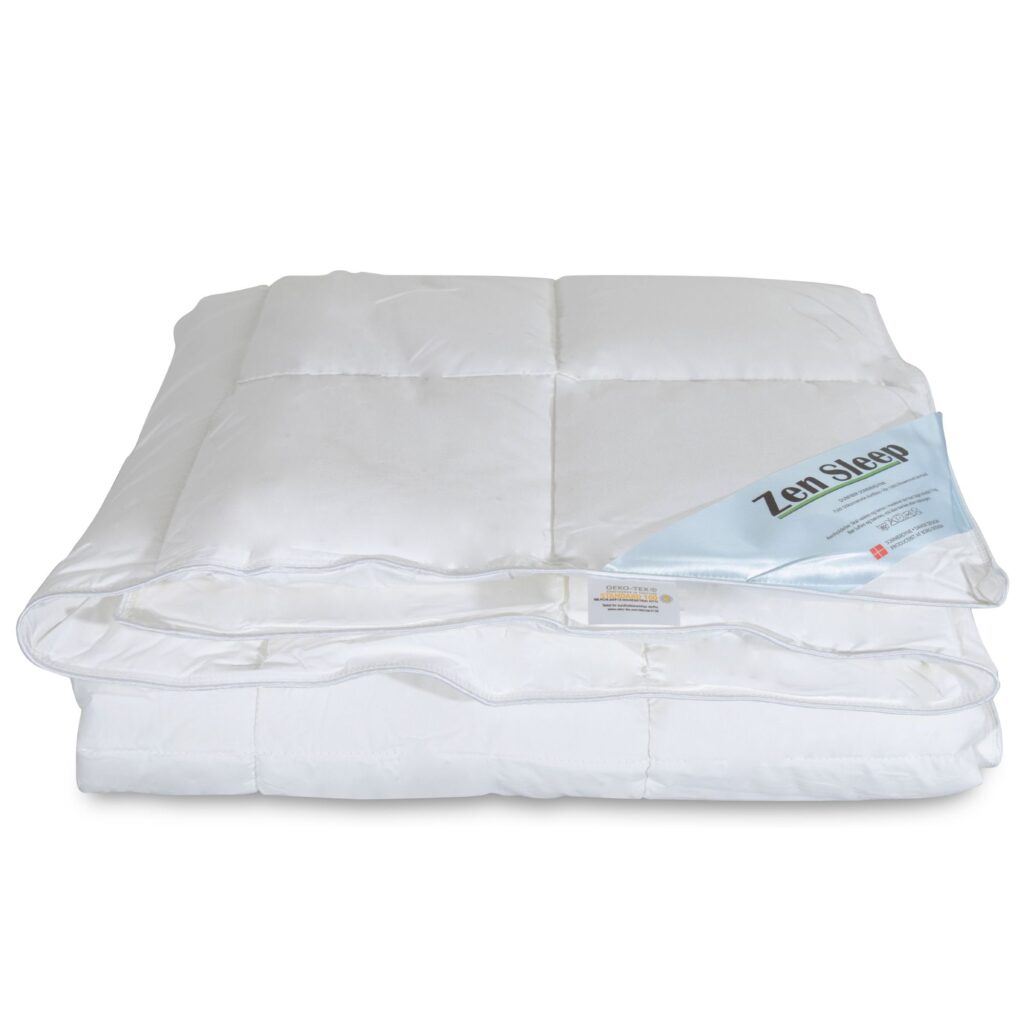 Dobbelt sommerdyne - Sval fiberdunsdyne - Allergivenlig dyne - 200x220 cm - Zen Sleep
