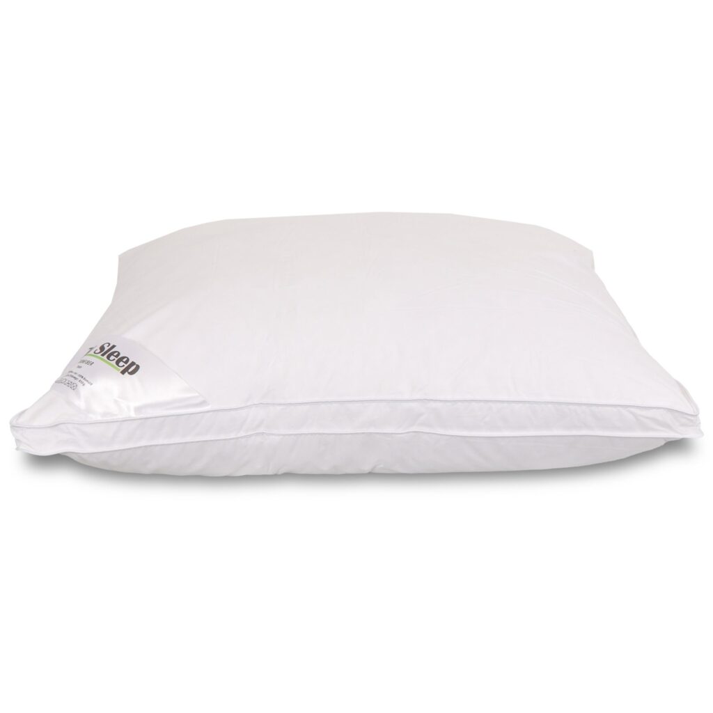 Dunfiber pude - Allergivenlig hovedpude - 50x60 cm - Mellem - Zen Sleep