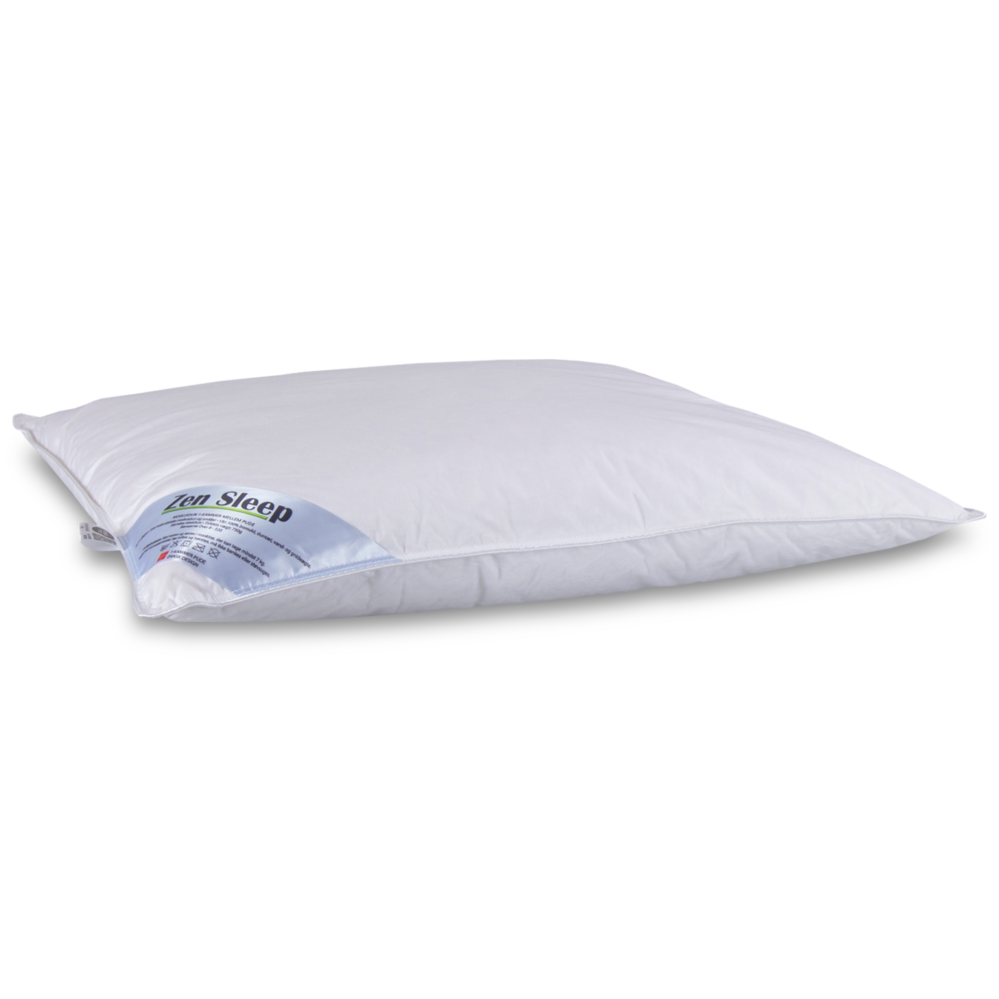 Dunpude 50x70 cm - Mellem hovedpude med moskusdun - 1 kammer hovedpude - Zen Sleep Dunpude 50x70 cm - Mellem hovedpude med moskusdun - 1 kammer hovedpude - Zen Sleep