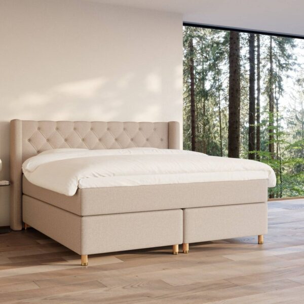 Nordic Dream Eira Kontinentalseng 200x200 – Sand