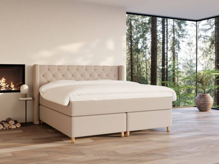 Nordic Dream Eira Kontinentalseng 200x200 – Sand