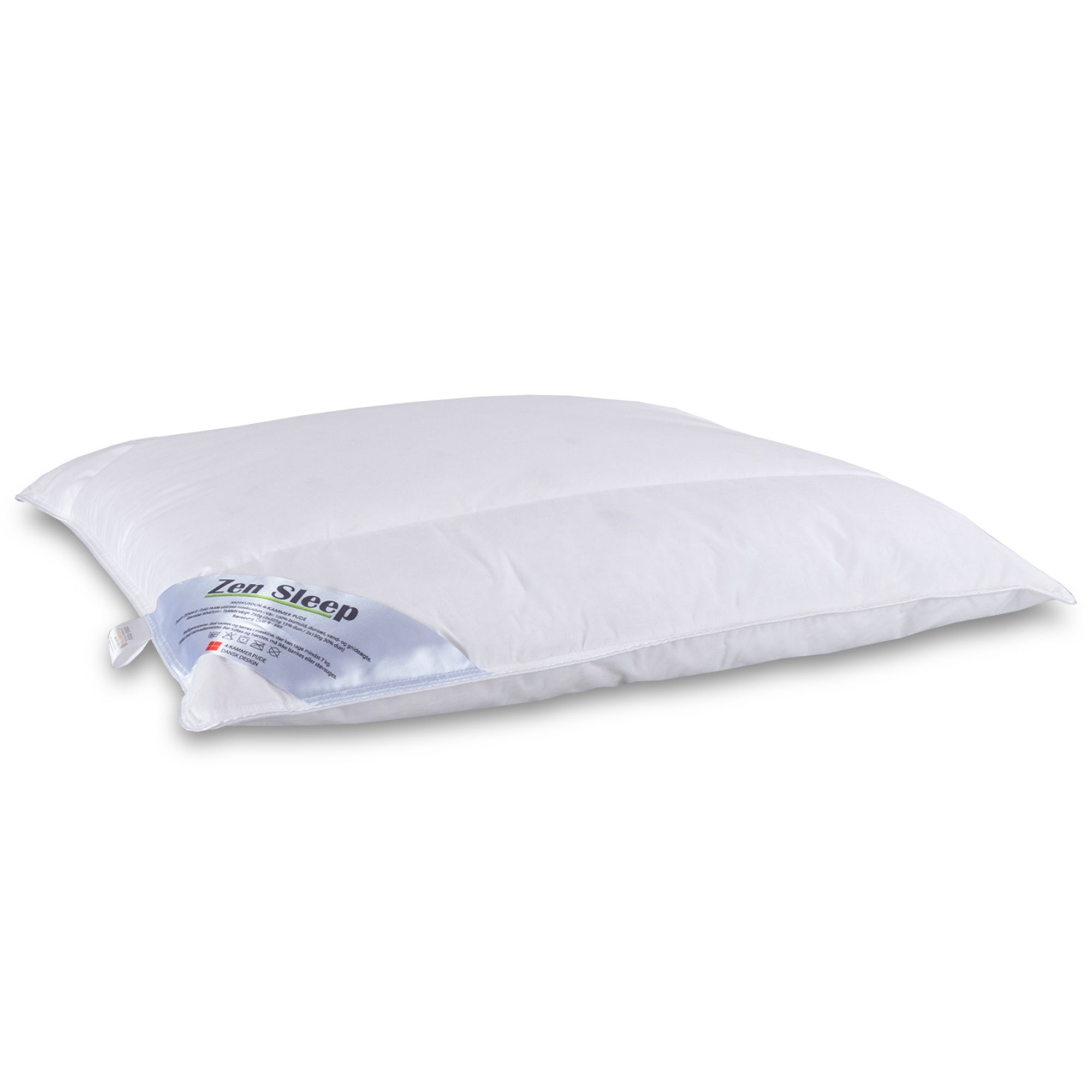 Hovedpude - God støttende pude - Mellem pude - 4 kammer pude - 50x70 cm - Zen Sleep Hovedpude - God støttende pude - Mellem pude - 4 kammer pude - 50x70 cm - Zen Sleep