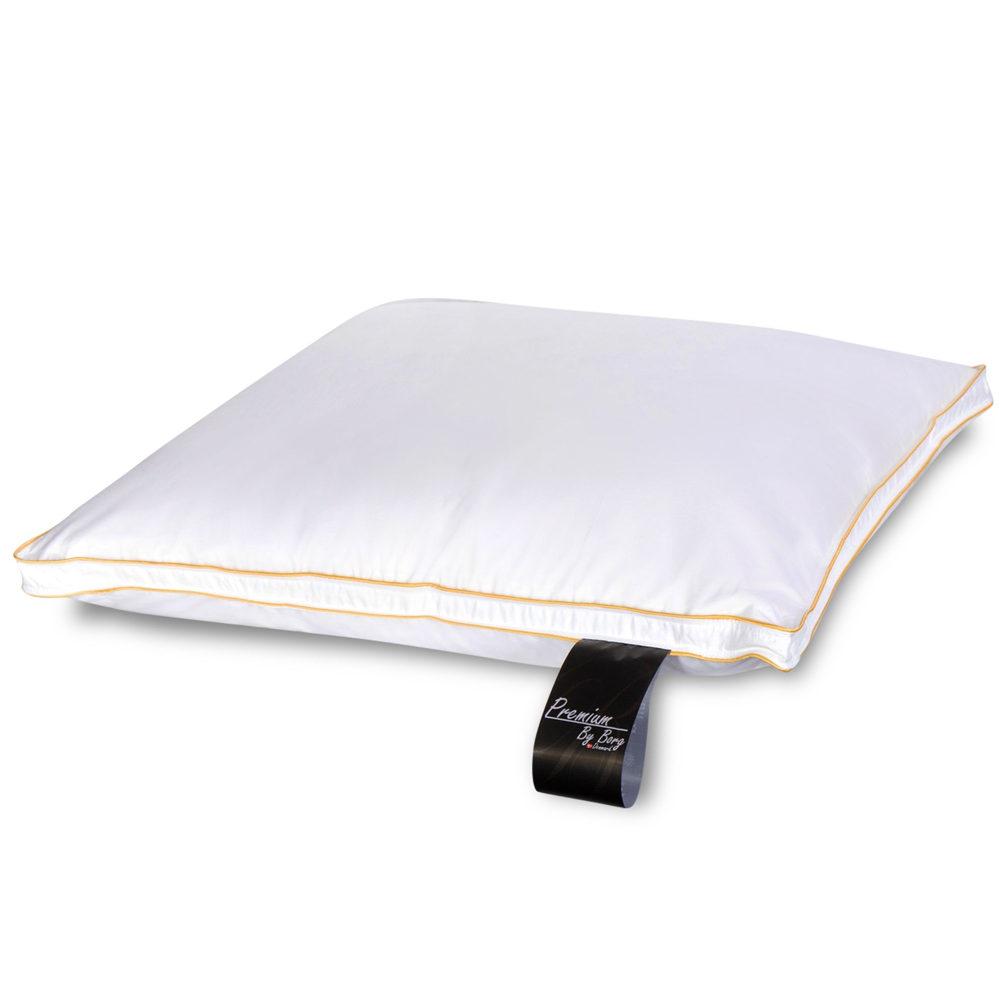 Hovedpude med moskusdun - Lav pude - 60x63 cm - 3 lags dunpude - Premium By Borg Hovedpude med moskusdun - Lav pude - 60x63 cm - 3 lags dunpude - Premium By Borg