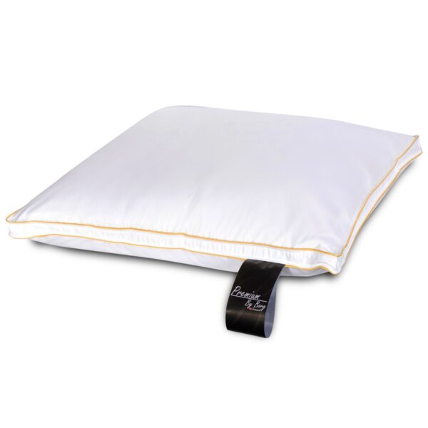 Hovedpude med moskusdun - Mellem pude - 3 kammer dunpude - 60x63 cm - Premium By Borg