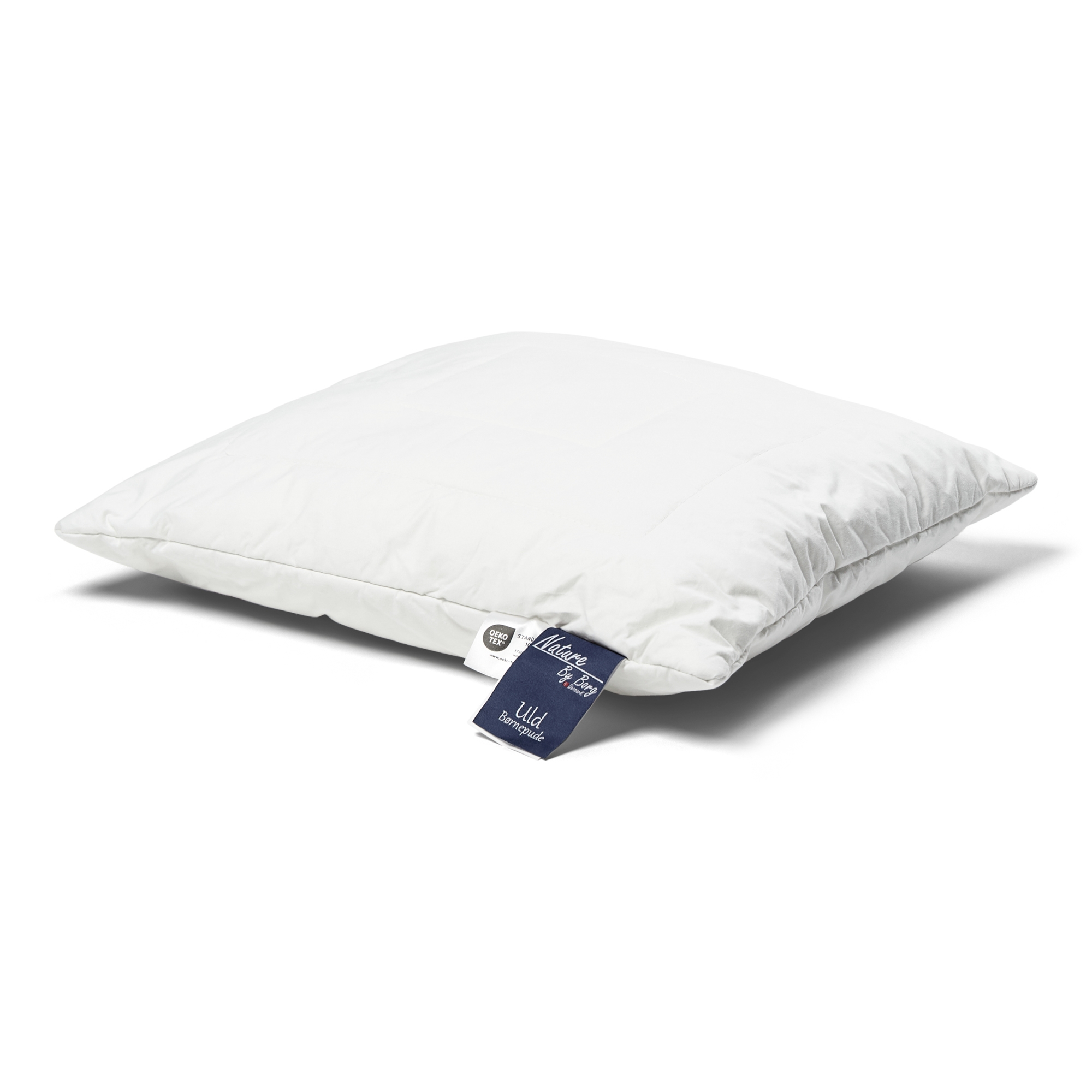 Junior hovedpude med uld - Børnepude 40x45cm - Nature By Borg Junior hovedpude med uld - Børnepude 40x45cm - Nature By Borg