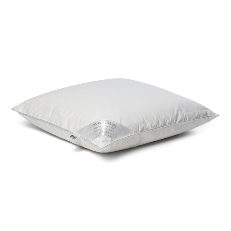 Moskusdun hovedpude - Lav dunpude - 3 kammer pude - 60x63 cm - Nordstrand Home