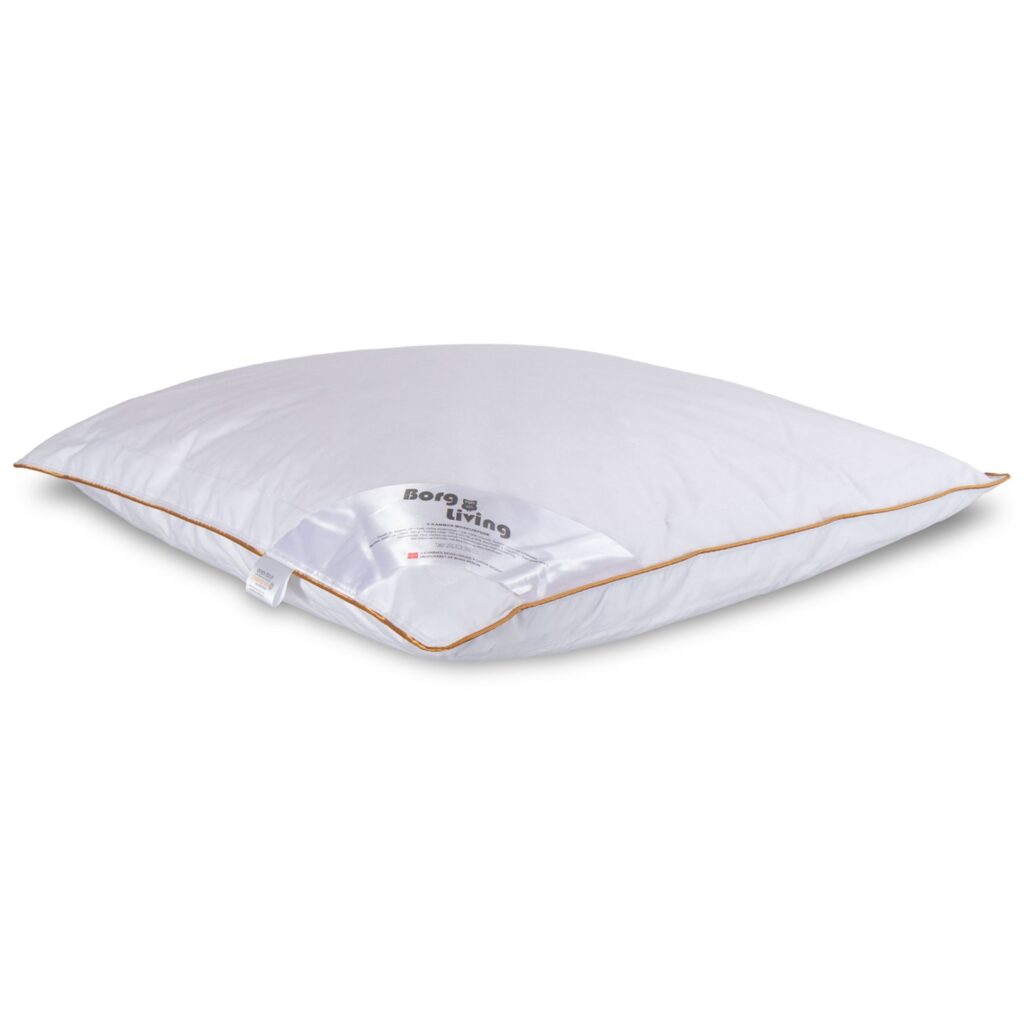 Moskusdun hovedpude - mellem - 60x63 cm - 3 kamre hovedpude - Borg Living - Dream