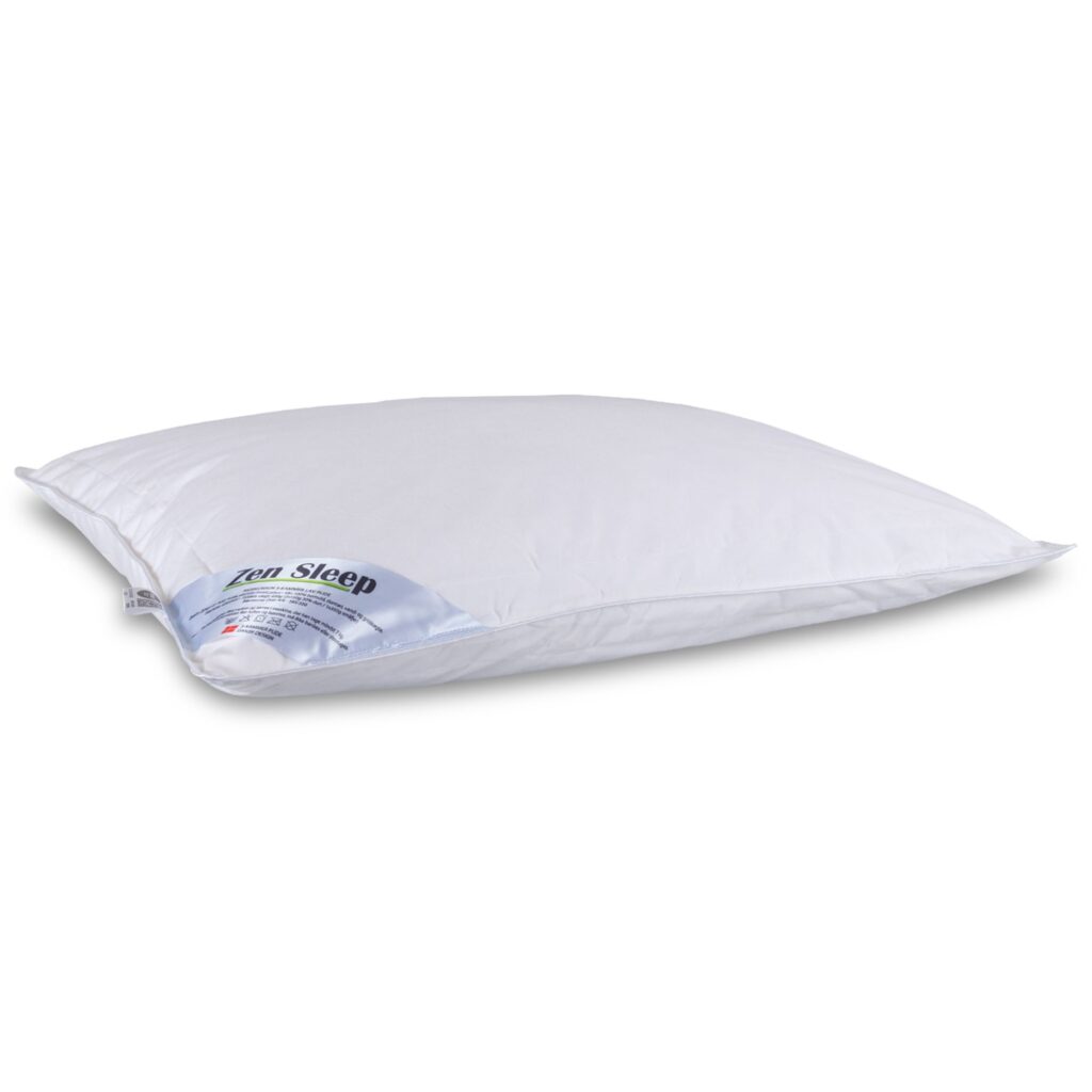 Moskuspude - Lav hovedpude - 50x60 cm - 3 kammer hovedpude - Zen Sleep