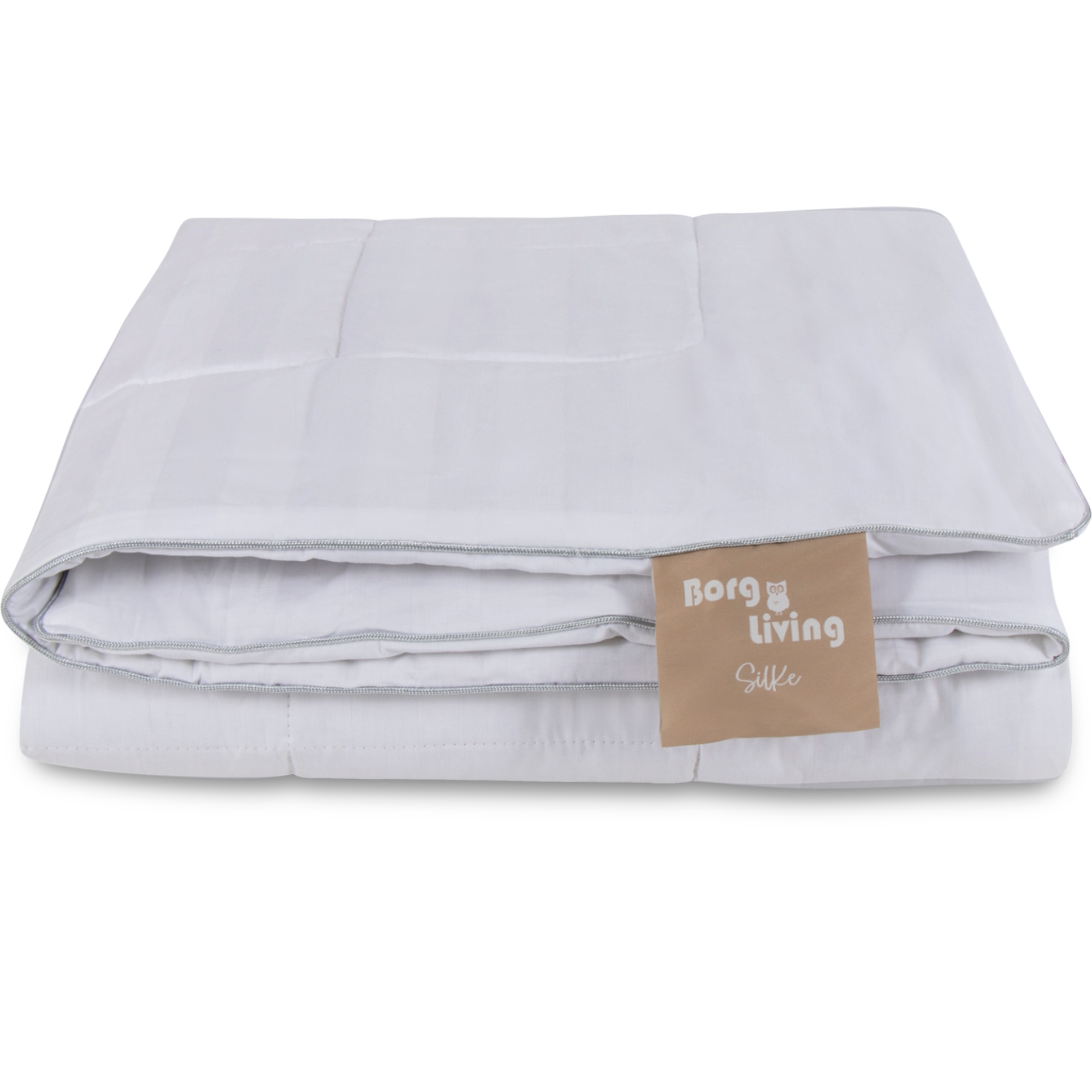 Silkedyne - Helårs temperaturregulerende - 100% mulberry silkefyld - 140x200 cm - Borg Living Silkedyne - Helårs temperaturregulerende - 100% mulberry silkefyld - 140x200 cm - Borg Living