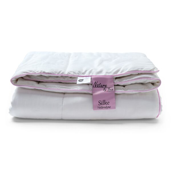 Silkedyne - Helårsdyne i 100% mulberry silke og bambus - 140x200 cm - Nature By Borg dyne