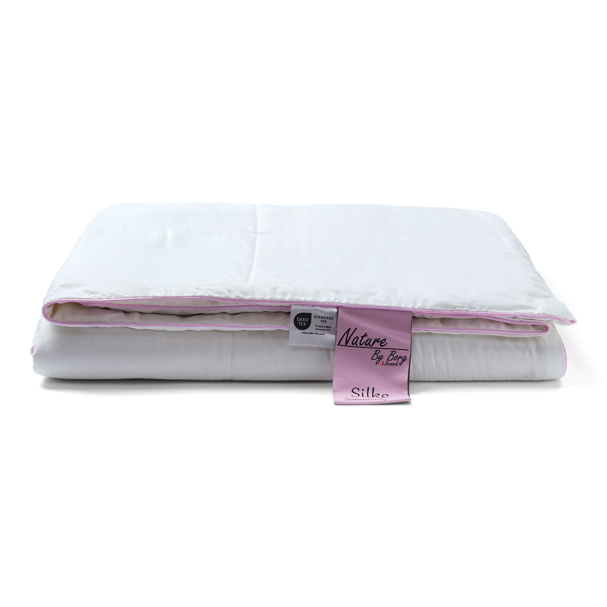 Sommer silkedyne - 100% mulberry silke og bambus - 140x200 cm - Nature By Borg Sommer silkedyne - 100% mulberry silke og bambus - 140x200 cm - Nature By Borg