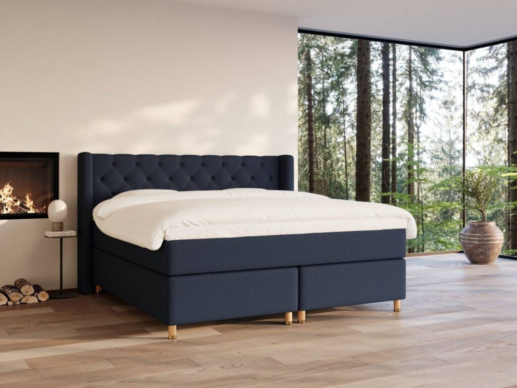 Eira kontinentalseng 200x200 Dyb blå – Nordic Dream Physio+