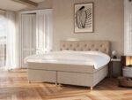 Nora Bouclé latte 200x200 – Nordic Dream kontinentalseng