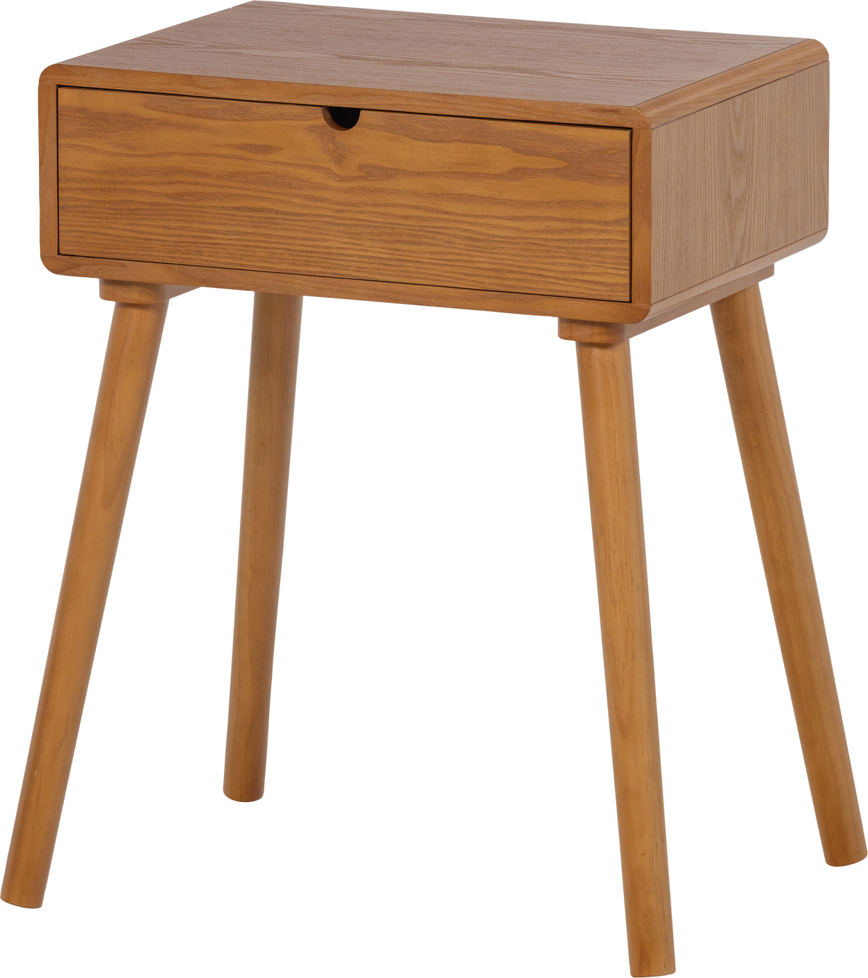 Natbord/sengebord WOOOD Collection, brun MDF med synlig træstruktur, H54xB36xD30 cm, FSC Natbord/sengebord WOOOD Collection, brun MDF med synlig træstruktur, H54xB36xD30 cm, FSC