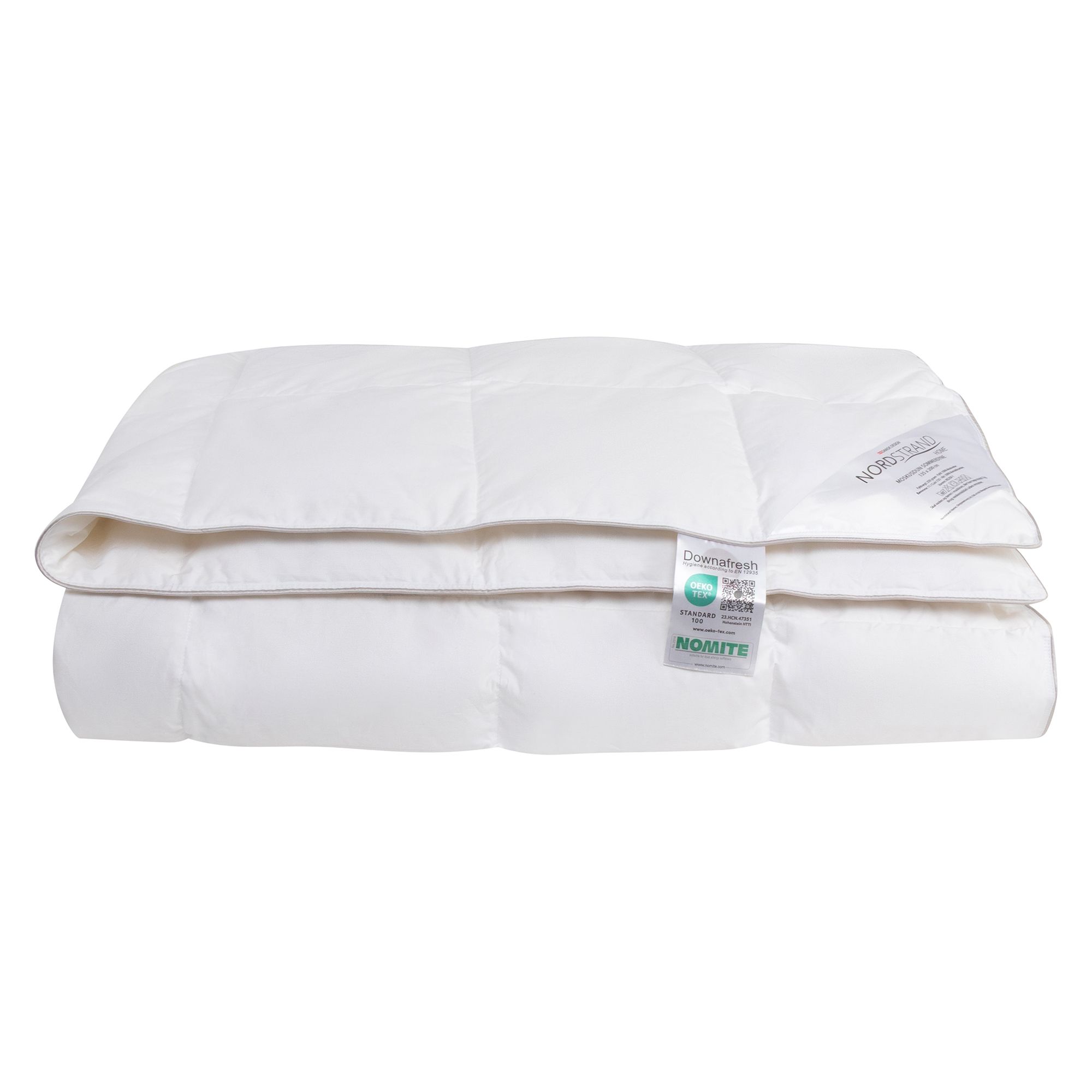 Sommerdyne - Med 100% moskusdun - Let og sval dundyne - Nordstrand Home dyne Sommerdyne - Med 100% moskusdun - Let og sval dundyne - Nordstrand Home dyne