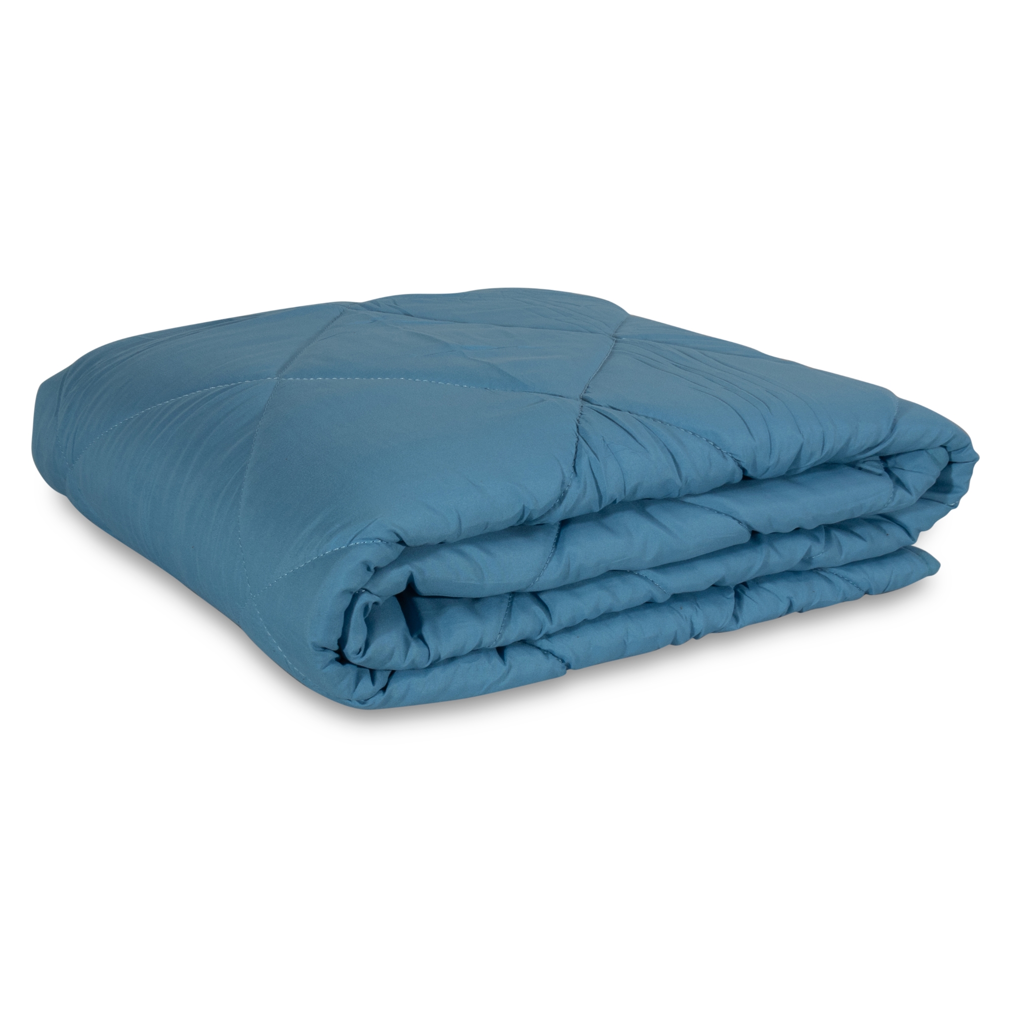 Vattæppe - Støvet blå - Sval fiberdyne - Zen Sleep sommerdyne Vattæppe - Støvet blå - Sval fiberdyne - Zen Sleep sommerdyne
