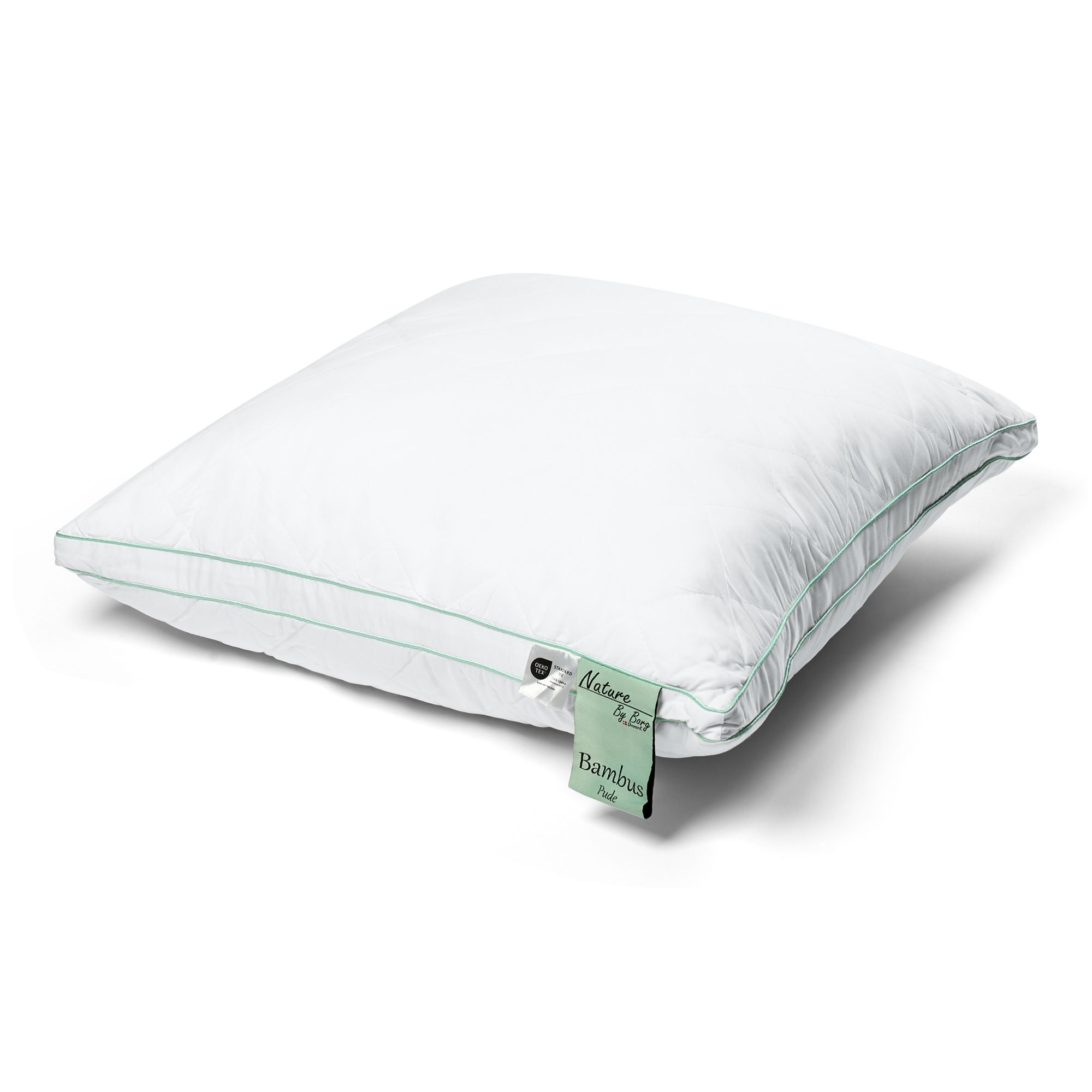 Bambus hovedpude - 100% allergivenlig bambus - 50x60 cm - 3 Kammer pude - Nature By Borg Bambus hovedpude - 100% allergivenlig bambus - 50x60 cm - 3 Kammer pude - Nature By Borg