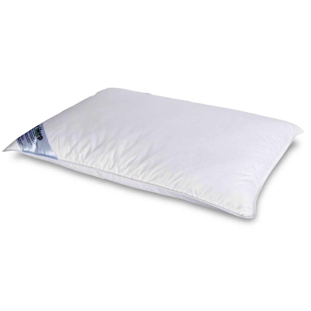Gåseduns Hovedpude "Lav" - 50x70cm - 3 kamre pude - Zen Sleep