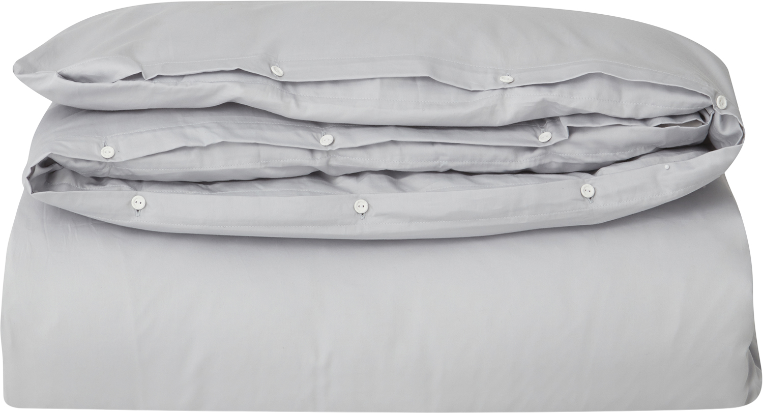 Hotel Cotton Sateen Lt Gray Pillowcase Hotel Cotton Sateen Lt Gray Pillowcase