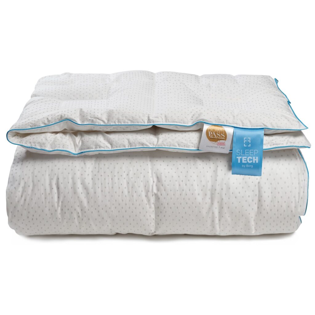 Helårsdyne - Moskusdundyne med klasse 1 moskusdun - 140x200 cm - SLEEP TECH By Borg Air flow dundyne