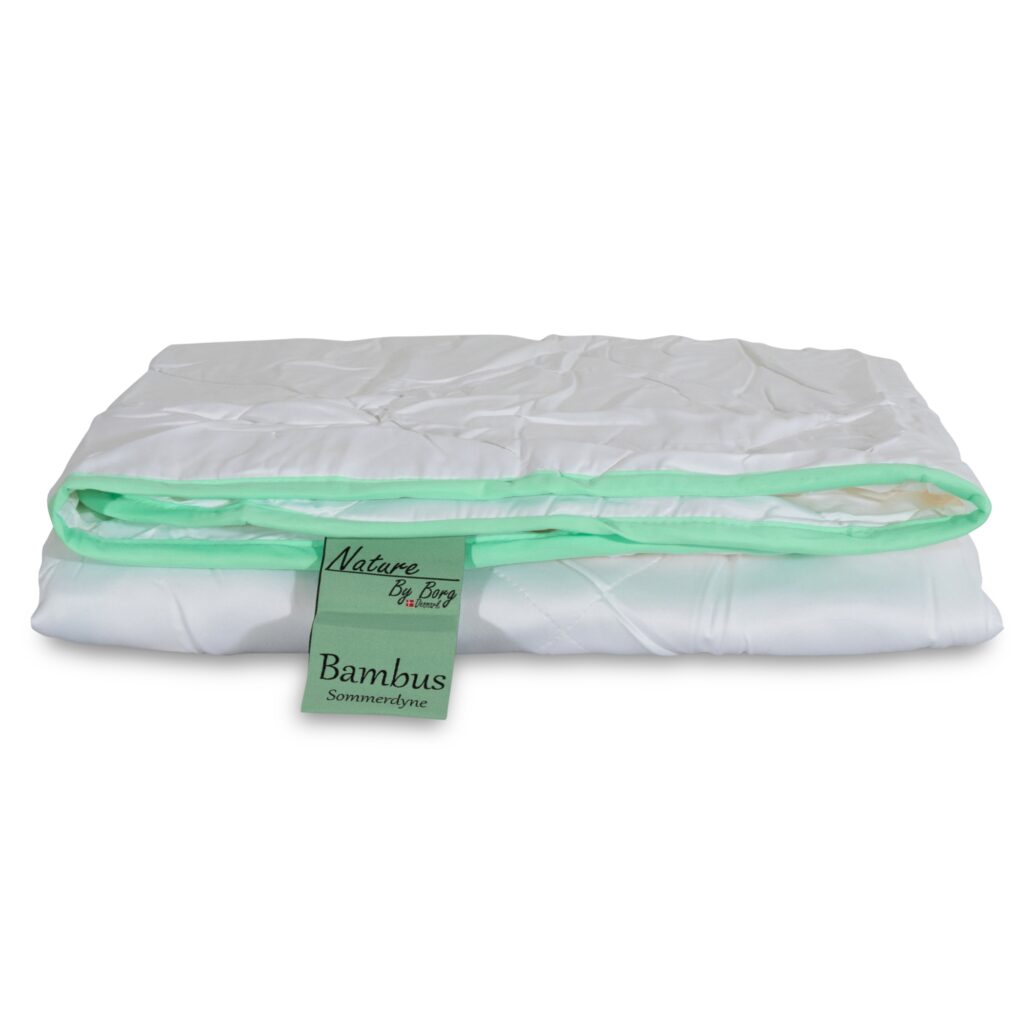 Baby bambus sommerdyne - 100% allergivenlig bambus - 70x100 cm - Nature By Borg bambusdyne