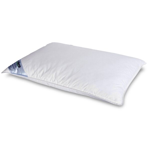 Gåseduns Hovedpude "Lav" - 50x70cm - 3 kamre pude - Zen Sleep