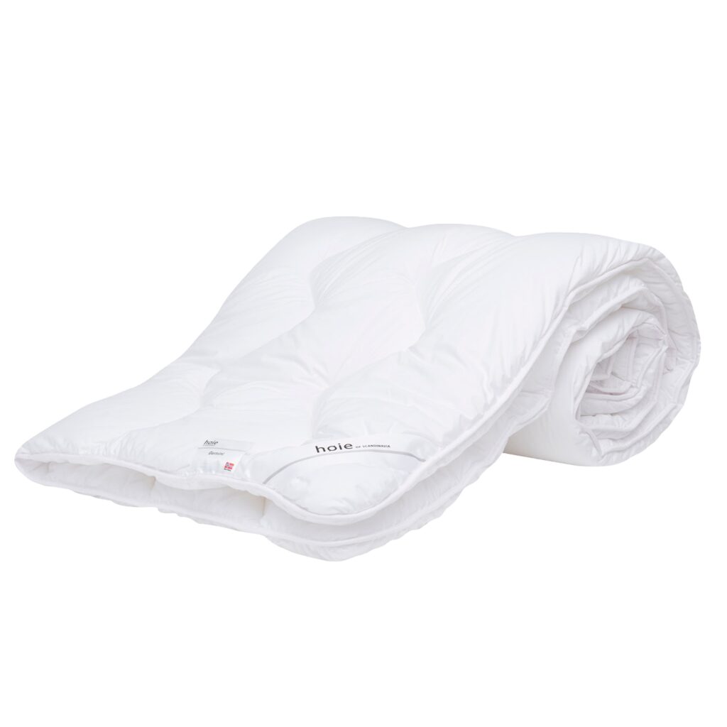 Helårsdyne - Blød fiberdyne - Tyk dyne med let & luftigt fiberfyld - 140x200 cm - Høie dyne Gemini
