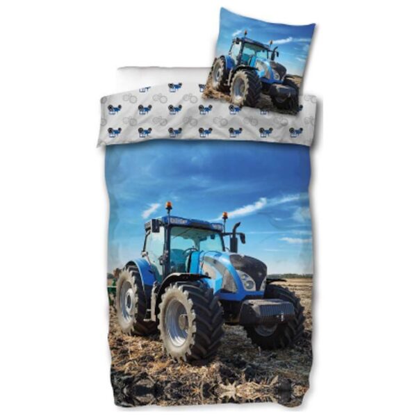 Traktor sengetøj 140x200 cm - 100% bomuld børnesengetøj