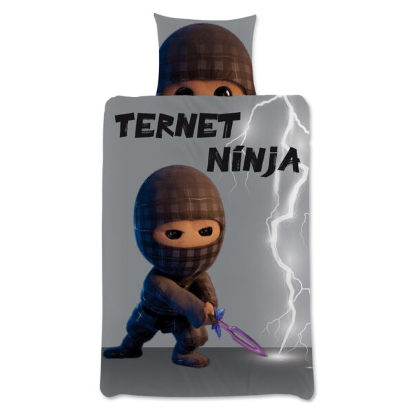 Ternet Ninja sengetøj 140x200 cm - 100% bomuld