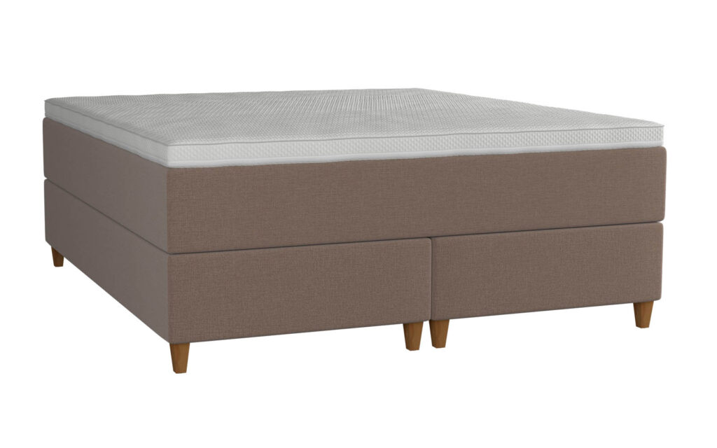 Amour Duo Comfort kontinentalseng 160x200 inkl. topmadras - Brun